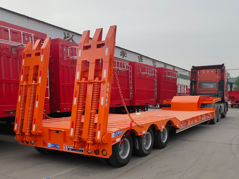 Crane Board Oversized Transport Semi-Trailers