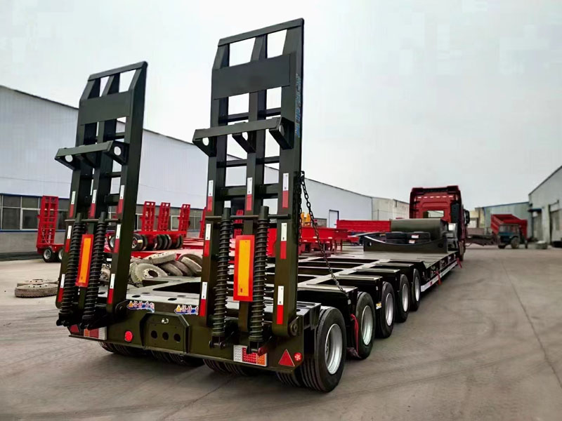 Crane Board Oversized Transport Semi-Trailers