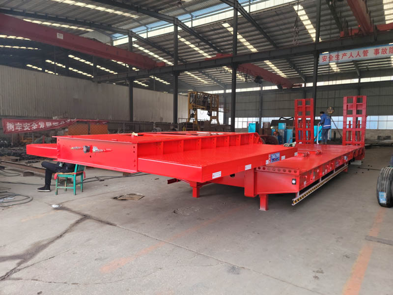 Crane Board Oversized Transport Semi-Trailers