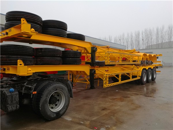 Container Skeletal Transport Semi-Trailers