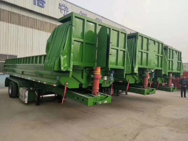 Rear Dump Self-Unloading Semi-Trailers