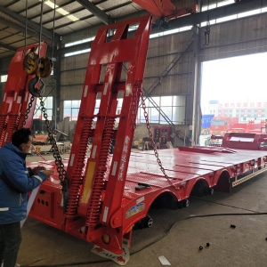 Crane Board Oversized Transport Semi-Trailers