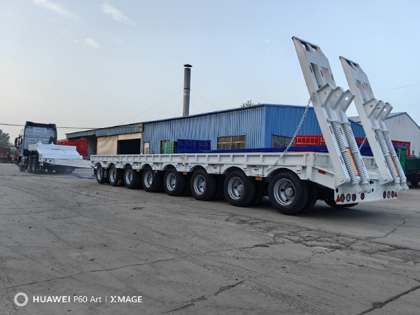 Models of truck exported to Central Asia and Russia